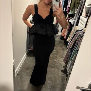 Herve Leger Black Maxi Dress